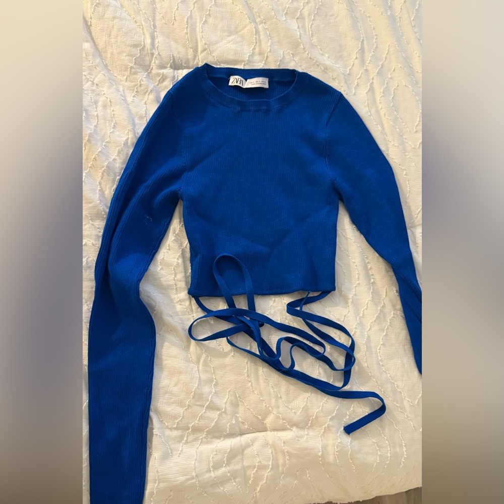 Zara cropped long sleeve.